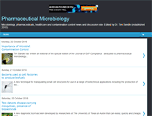 Tablet Screenshot of pharmamicroresources.com